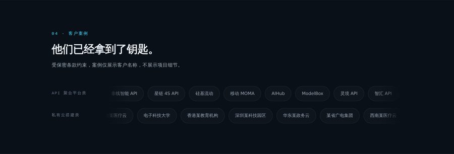 技术施工队 · 客户案例